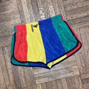 Forever 21 Rainbow Shorts Size M